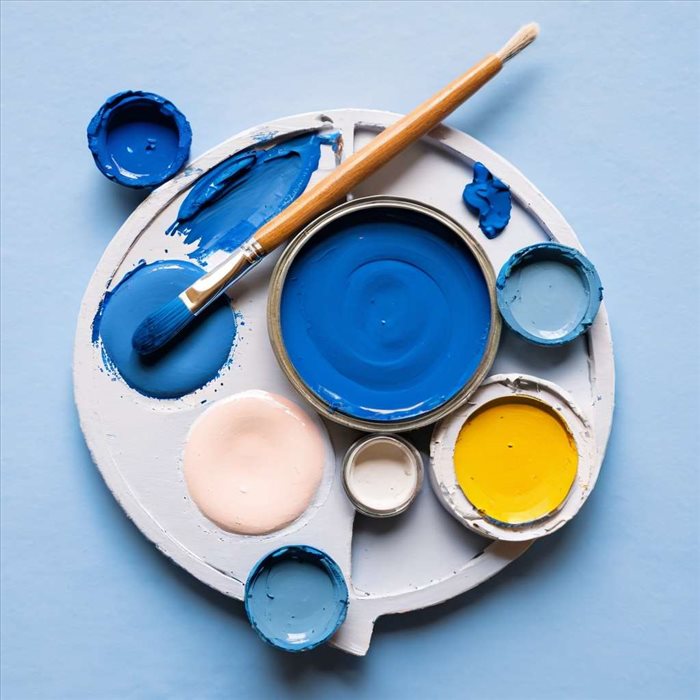 L'Art du Bleu : Création, Symbolique et Bien-être