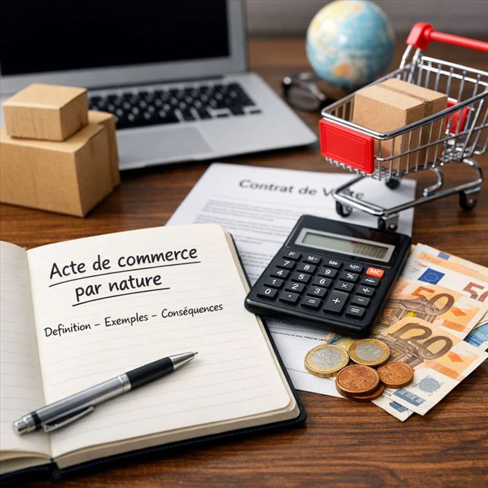 Acte de commerce par nature : définition et exemples clés