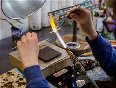 photo partagée par LUCAZE, verre à la flamme pour l’activité artisanat